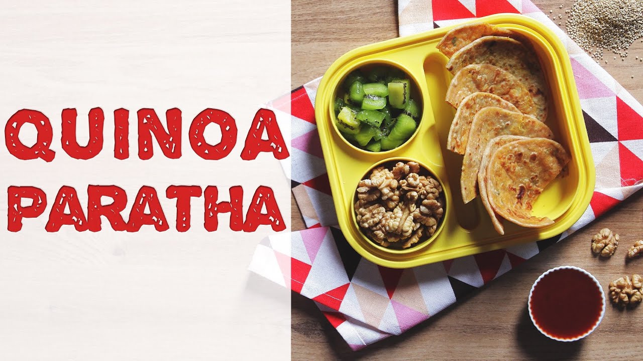 Quinoa Paratha Recipe | How To Make Quinoa Paratha At Home | Healthy Breakfast Recipe For Kids