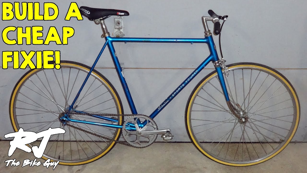 How To Build A Cheap Fixie From A Vintage Bike