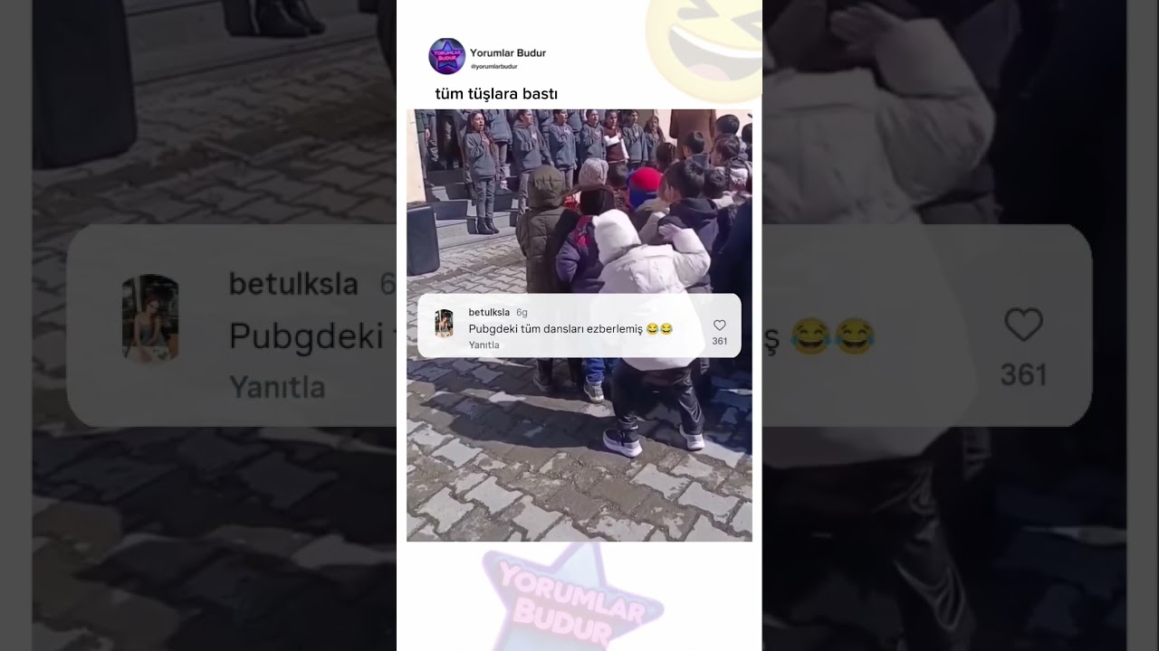 T&uuml;m tuşlara bastı 😀