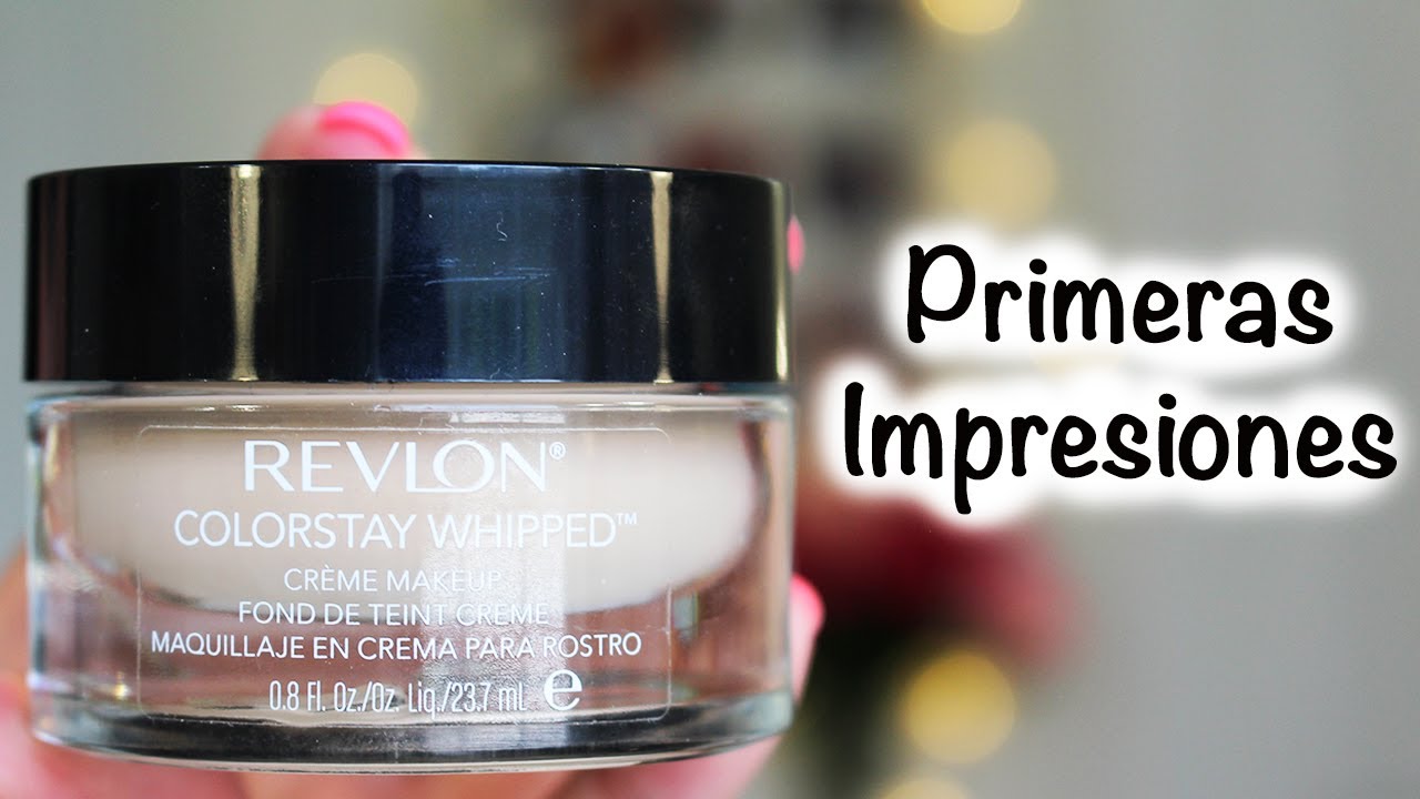 Primeras Impresiones - Revlon Colorstay Whipped maquillaje