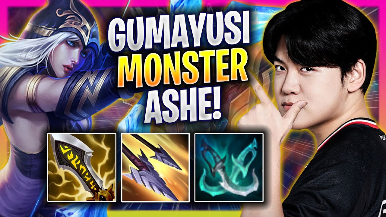 GUMAYUSI IS A MONSTER WITH ASHE! - T1 Gumayusi Plays Ashe ADC vs Ezreal! | Season 2025