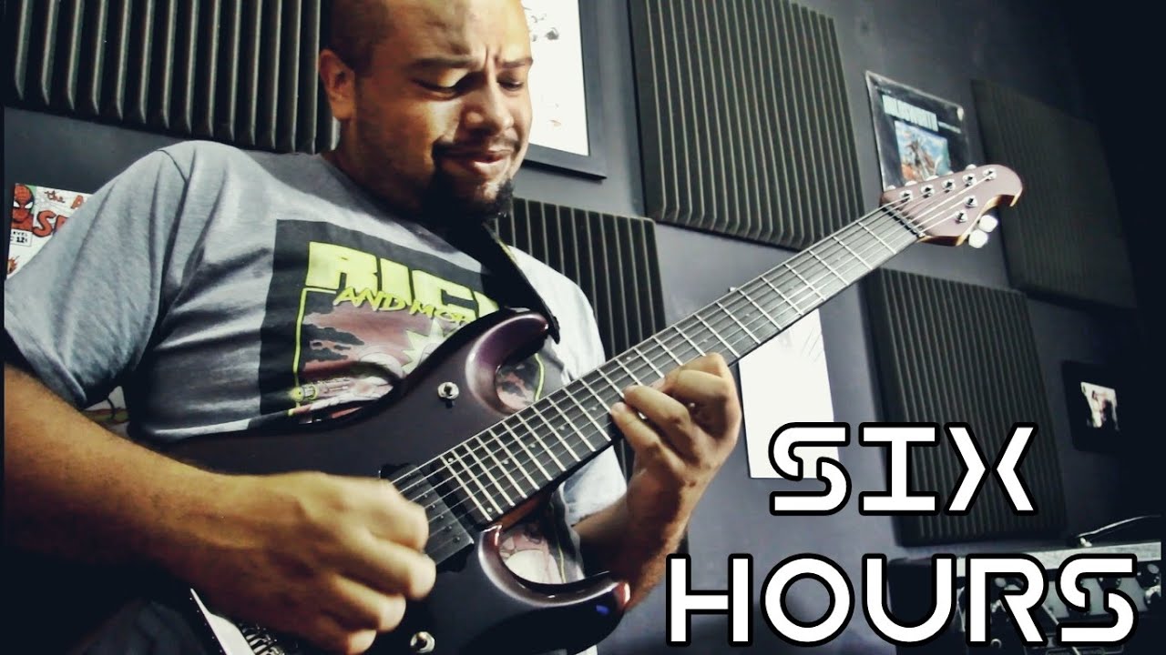 Michel Oliveira - Six Hours - Guitar Playthrough - Djent Brasil