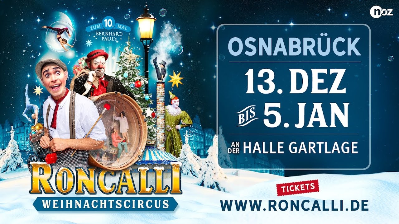 10. Original Roncalli Weihnachtscircus Osnabr&uuml;ck 2025/2026