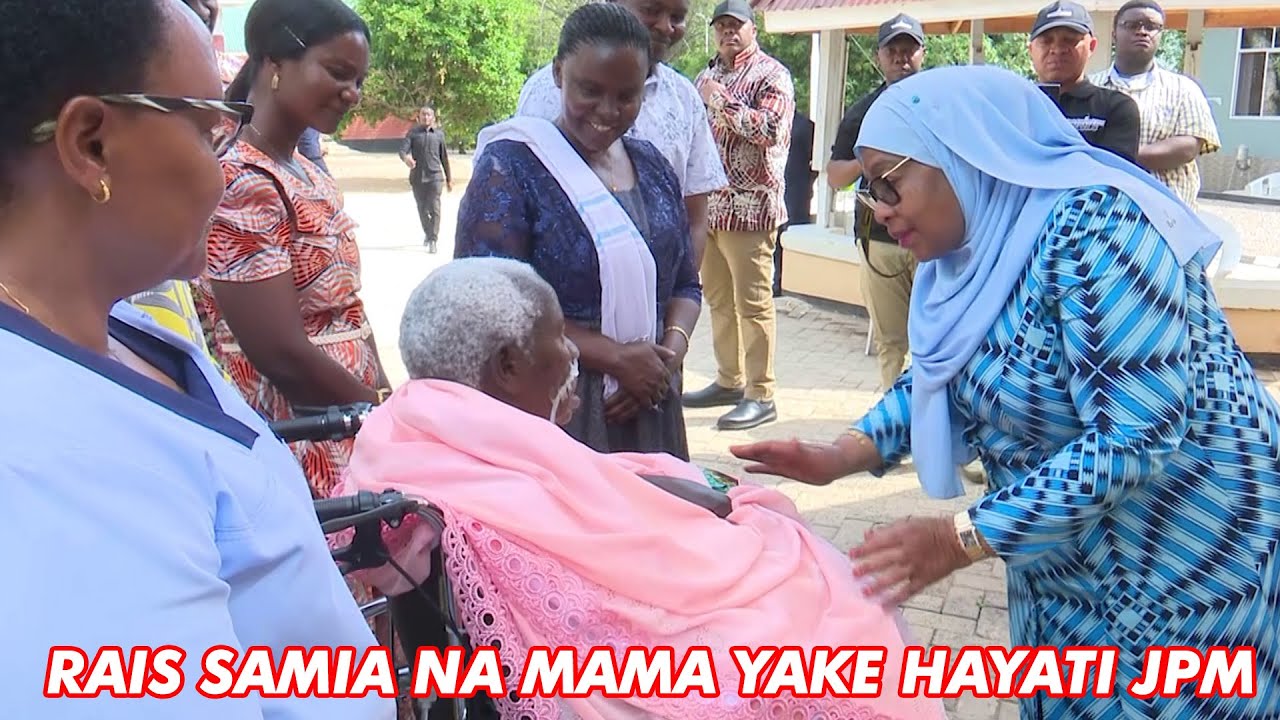 Shuhudia Rais Samia alivyomtembelea Mama yake Hayati Magufuli Chato