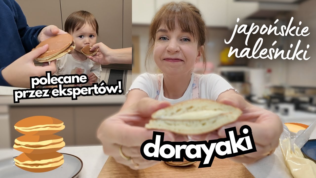 Japońskie naleśniki - dorayaki - prosty przepis - idealne pancakes i pyszny krem