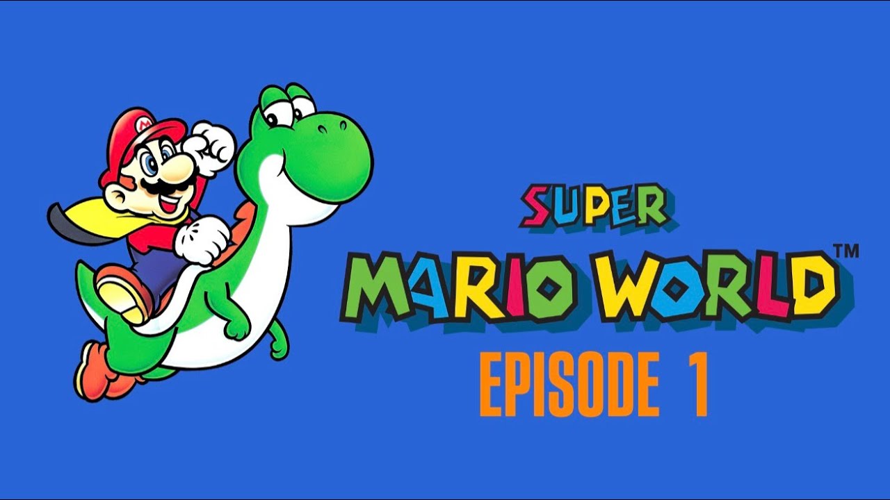 Super Mario World - Original Game (1990) - Gameplay - Episode 1