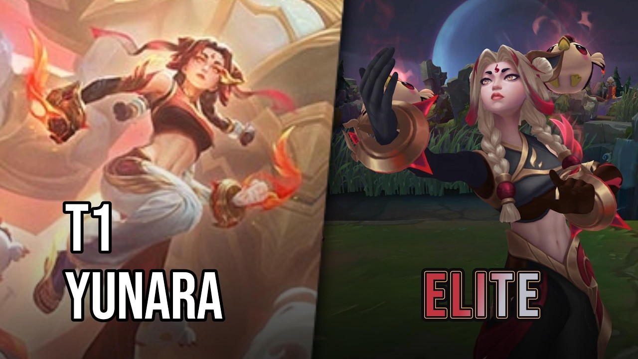 Образ T1 Yunara | League of Legends | Элитные хрома