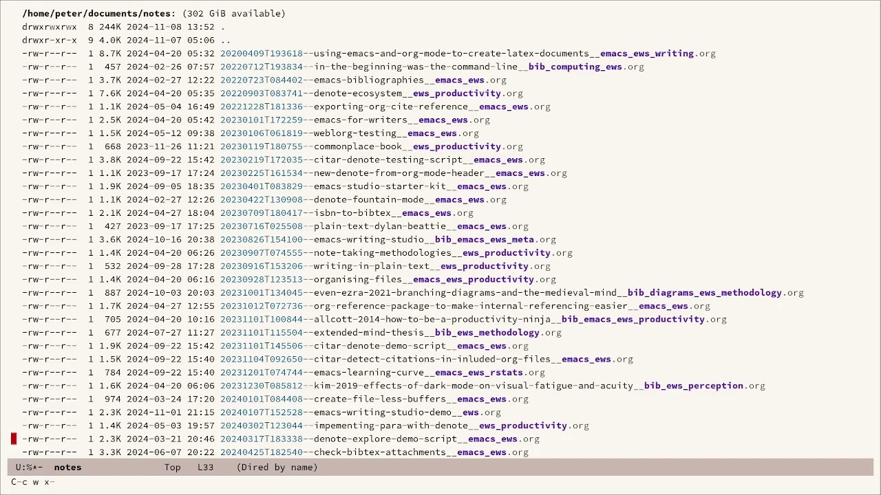 EmacsConf 2024: Emacs Writing Studio - Peter Prevos