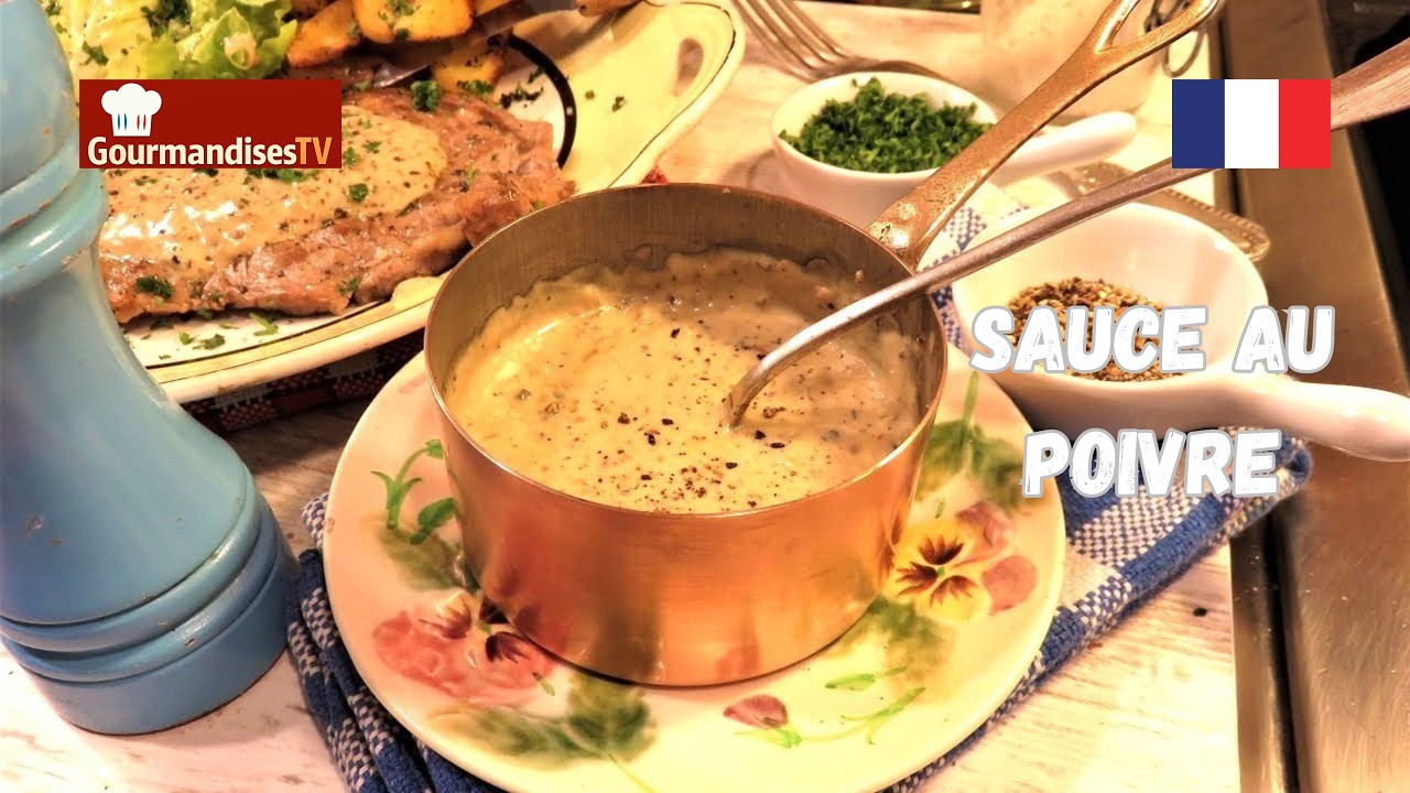 Véritable SAUCE AU POIVRE EXPRESS sans alcool, pour vos viandes - Mère Mitraille - Gourmandises TV