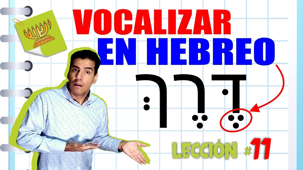 Vocalizando EN HEBREO!! │ Lección # 11  ​​​​EN VIVO!!