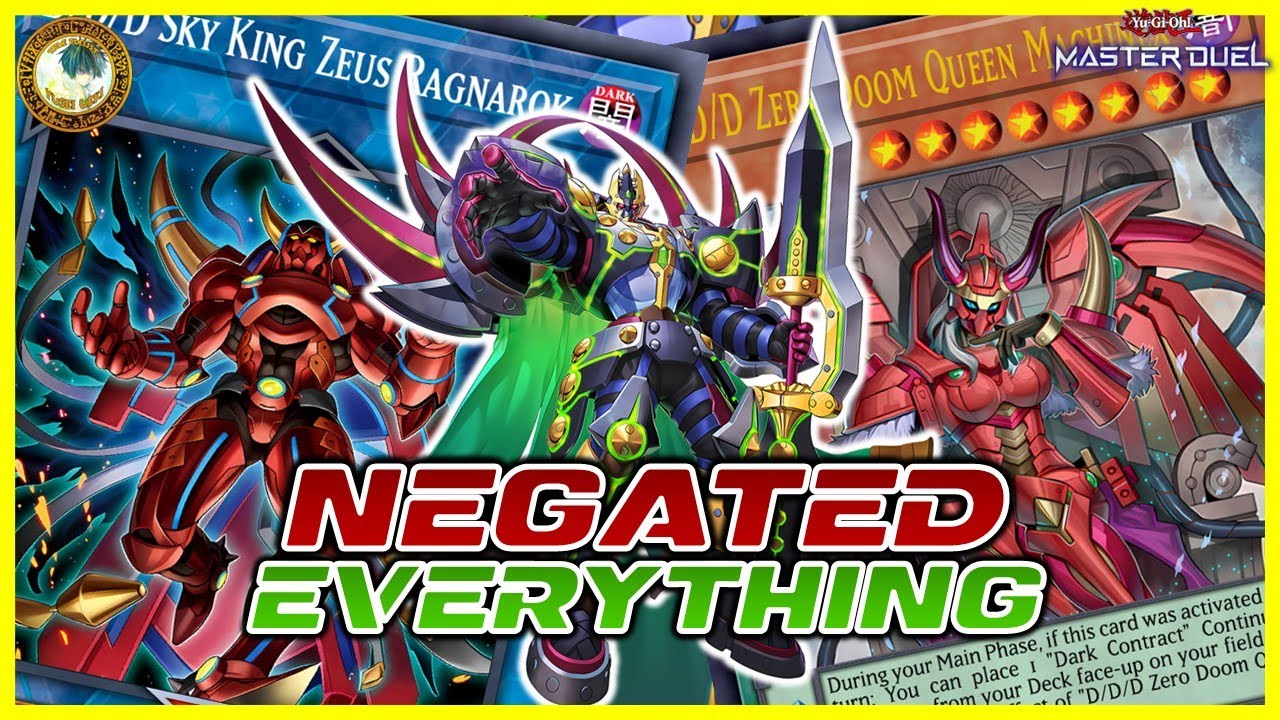 D/D/D ATTACK ALL + NEGATE, Clear Board & Deal Damage in ONE TURN!