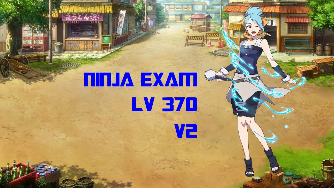 How to Chojuro #1 - Ninja Exam Lv 370 (286k) | Naruto Online