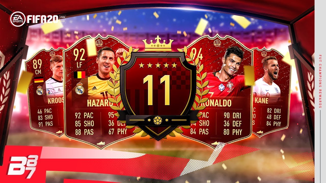 INSANE PULL! 11TH IN THE WORLD TOP 100 FUT CHAMPIONS REWARDS | FIFA 20 ULTIMATE TEAM