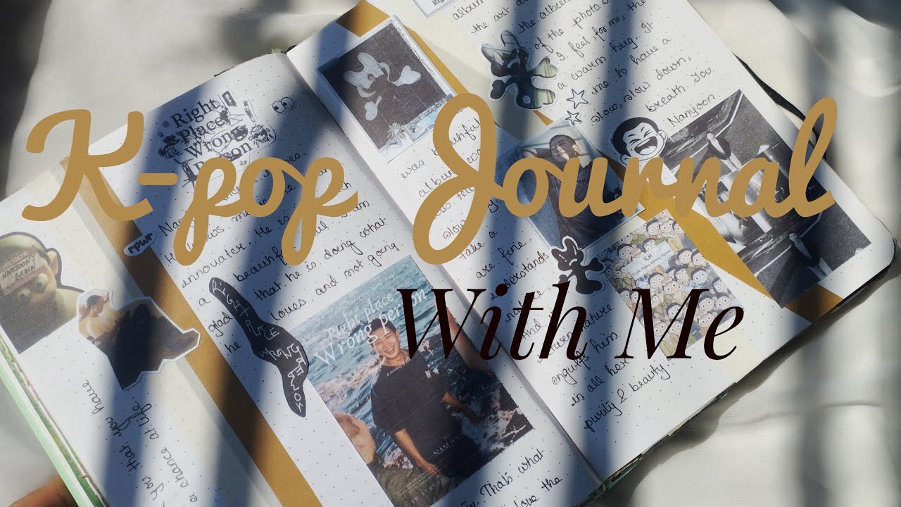 Journal with Me : K-pop Edition : Right Place, Wrong Person 🤎🤍🖤