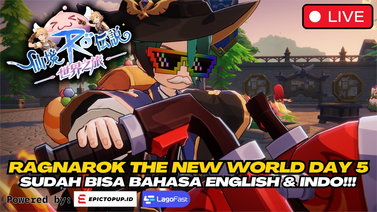 RONW HMT DAY 5‼️SUDAH BISA BAHASA ENGLISH DAN INDONESIA⁉️RAGNAROK THE NEW WORLD HMT