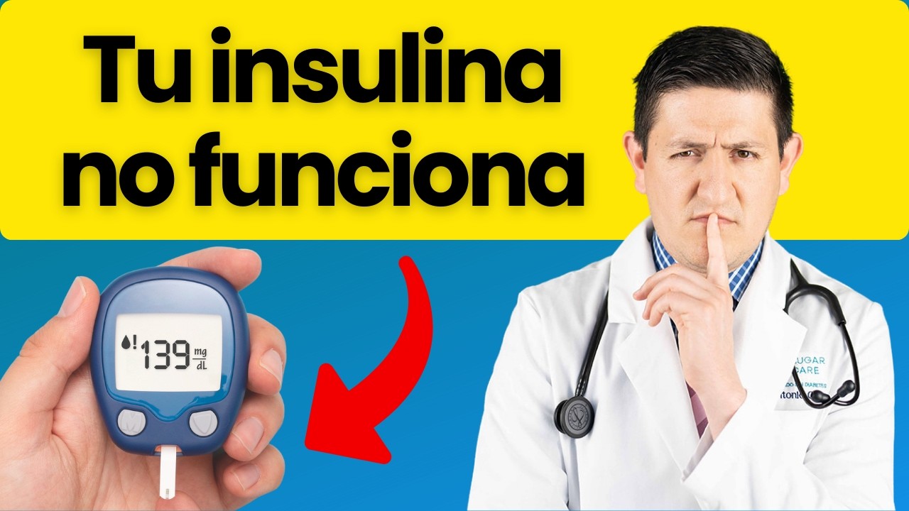 La resistencia a la insulina NO te deja bajar la Glucosa