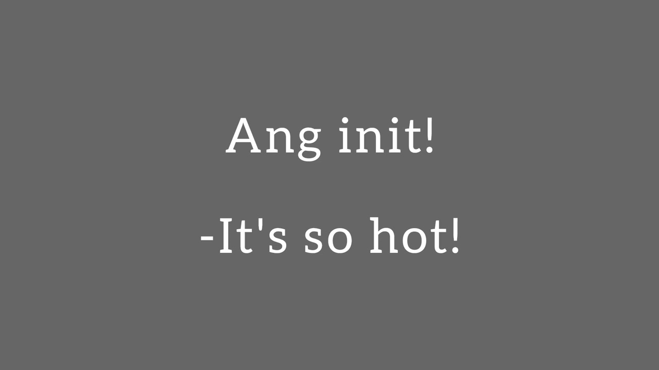LEARN QUICK PHRASES IN TAGALOG AND ENGLISH TRANSLATION 