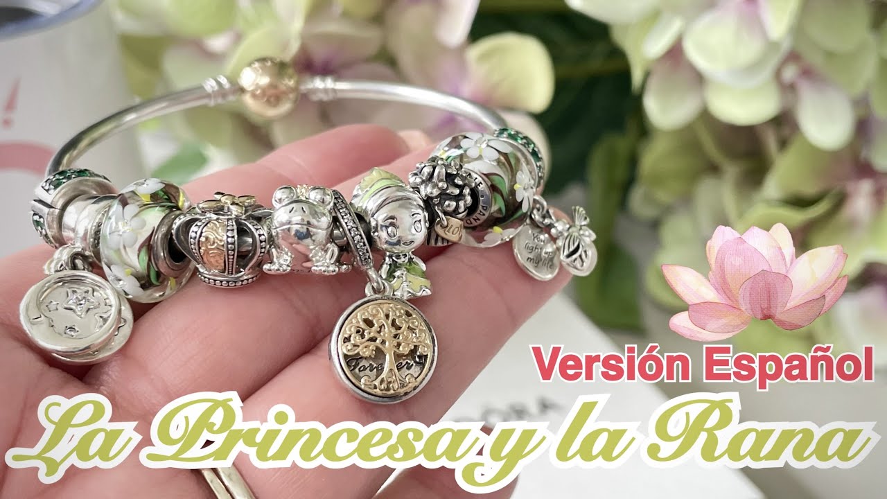 Disney x Pandora: Diseño de La Princesa y la Rana 👸🏾🌸🐸(en Español)