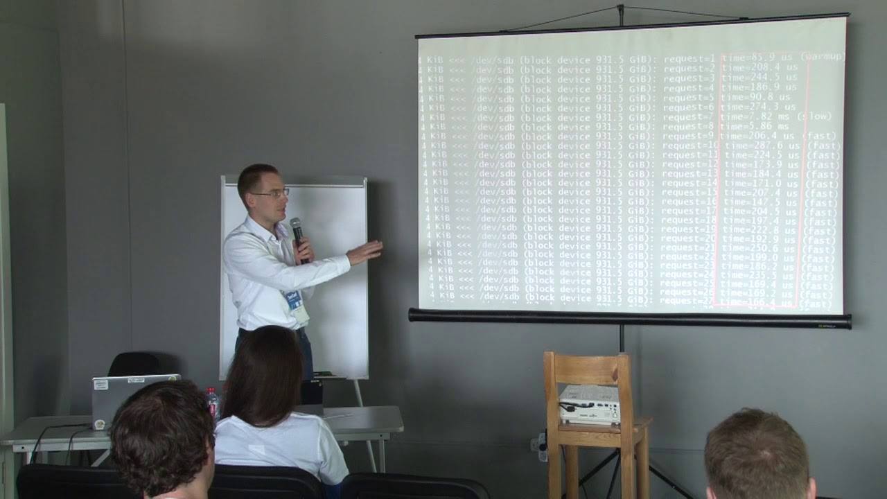 DevConf 2019: Как ускорить SSD в 61 раз - Николай Мациевский