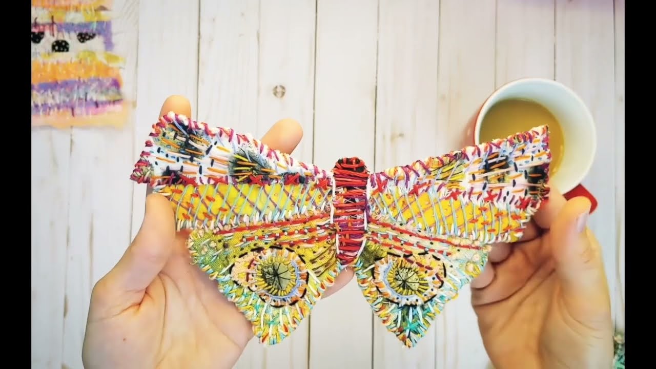 Mixed Media Textile Collage Class