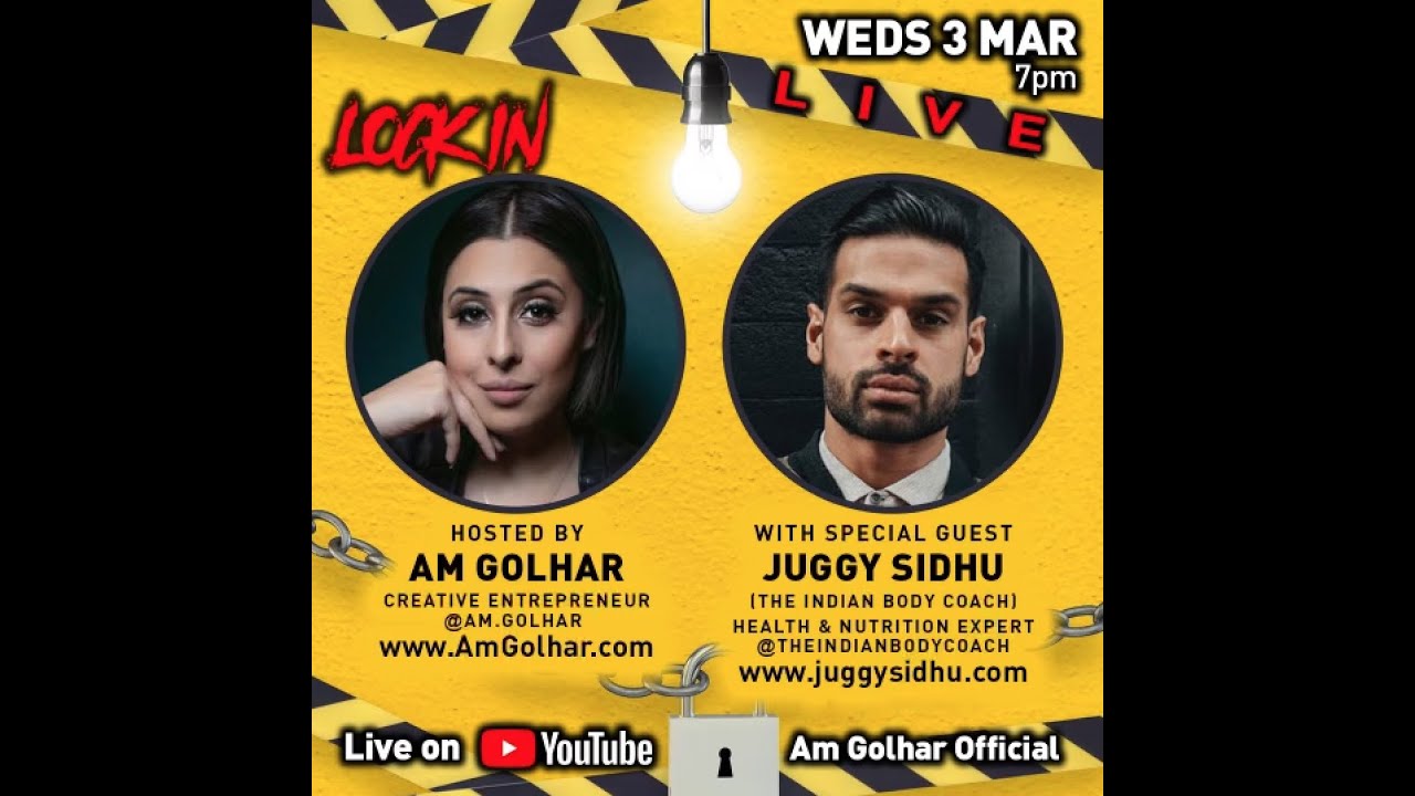 The Lock In Live Show with Juggy Sidhu (The Indian Body Coach), Nutrition & Health Expert PT 2