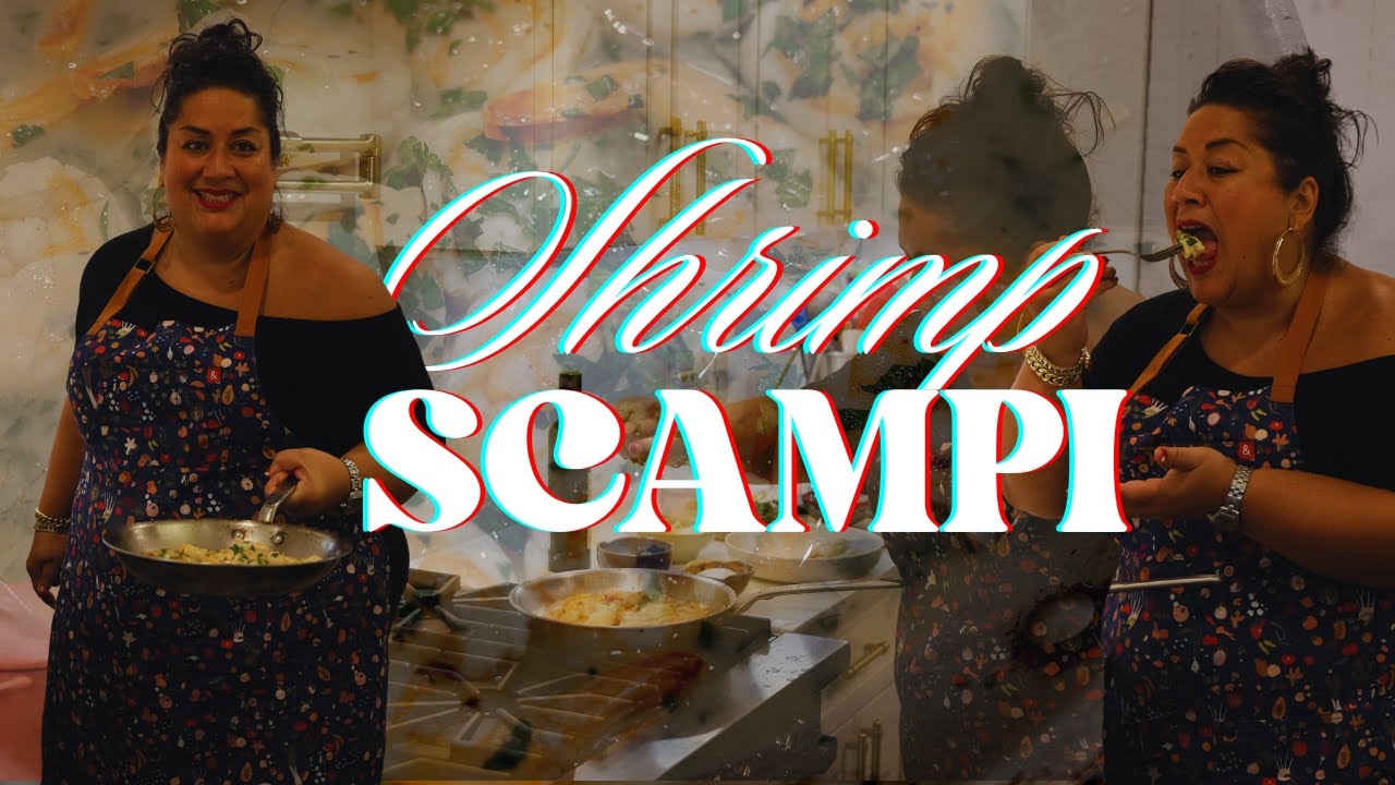 Ayesha' Nurdjaja's Shrimp Scampi