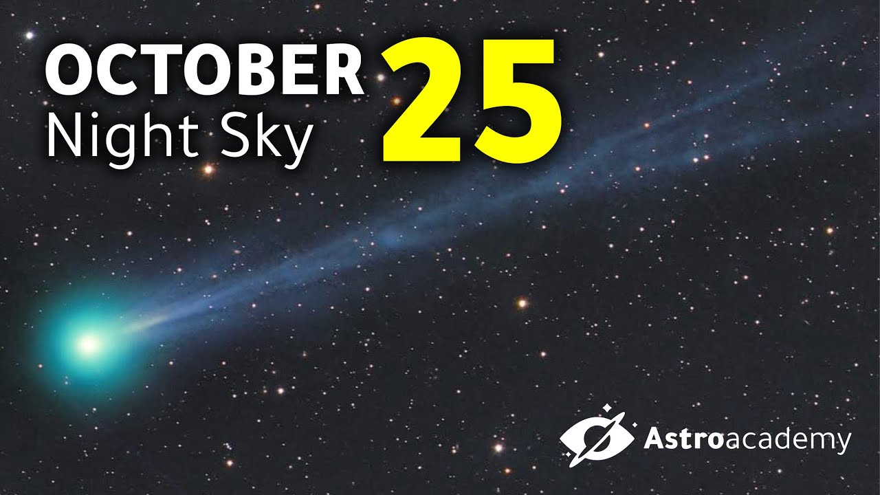October Sky 2025: A comet visible to the naked eye? ☄️😲