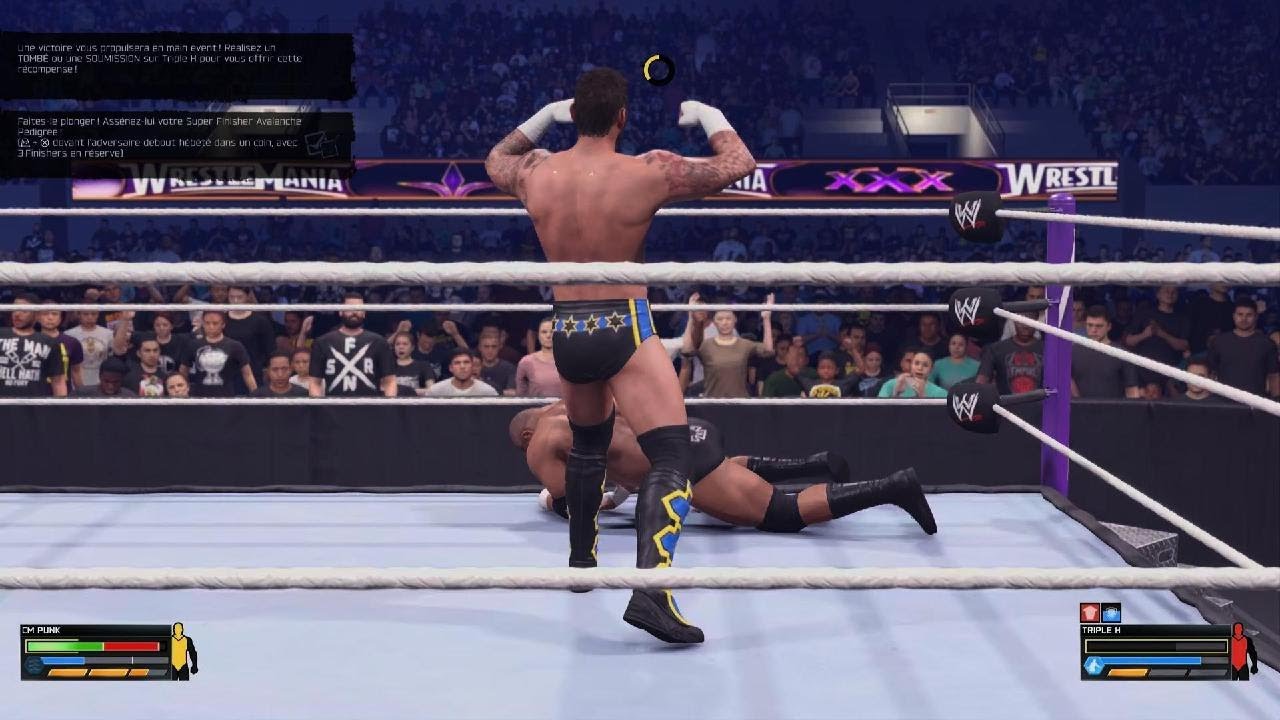 WWE 2K26_showcase punk vs triple h