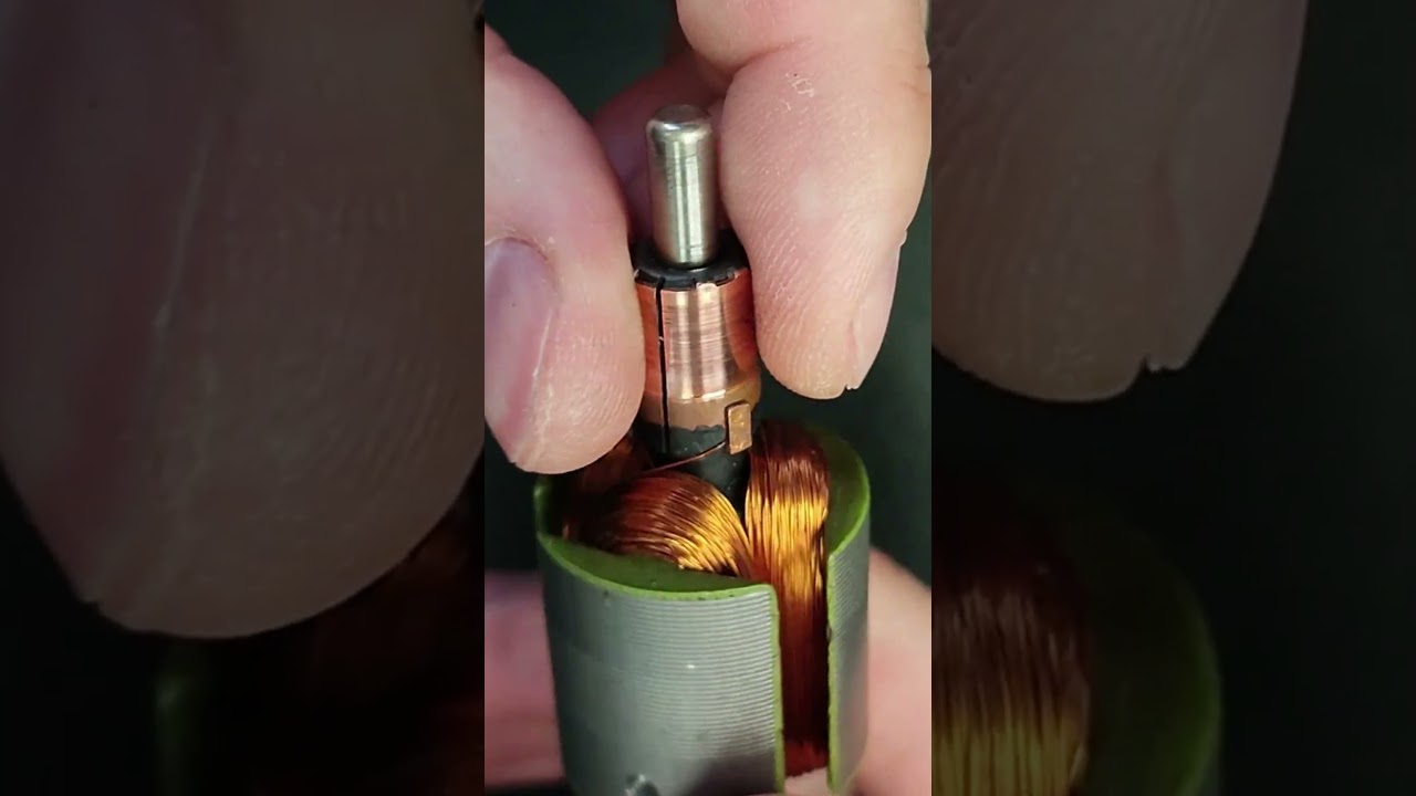 DC Motor Sparks Removal