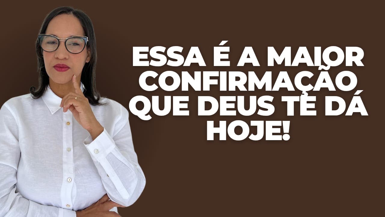 AO VIVO: Escute o que Deus te diz nessa QUARTA-FEIRA: Essa confirmação Deus te dá hoje!