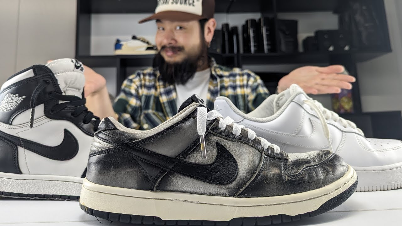 【永久保存版】イケてる緩みにくい靴紐チップの垂らし方【AJ1/AF1/DUNK】