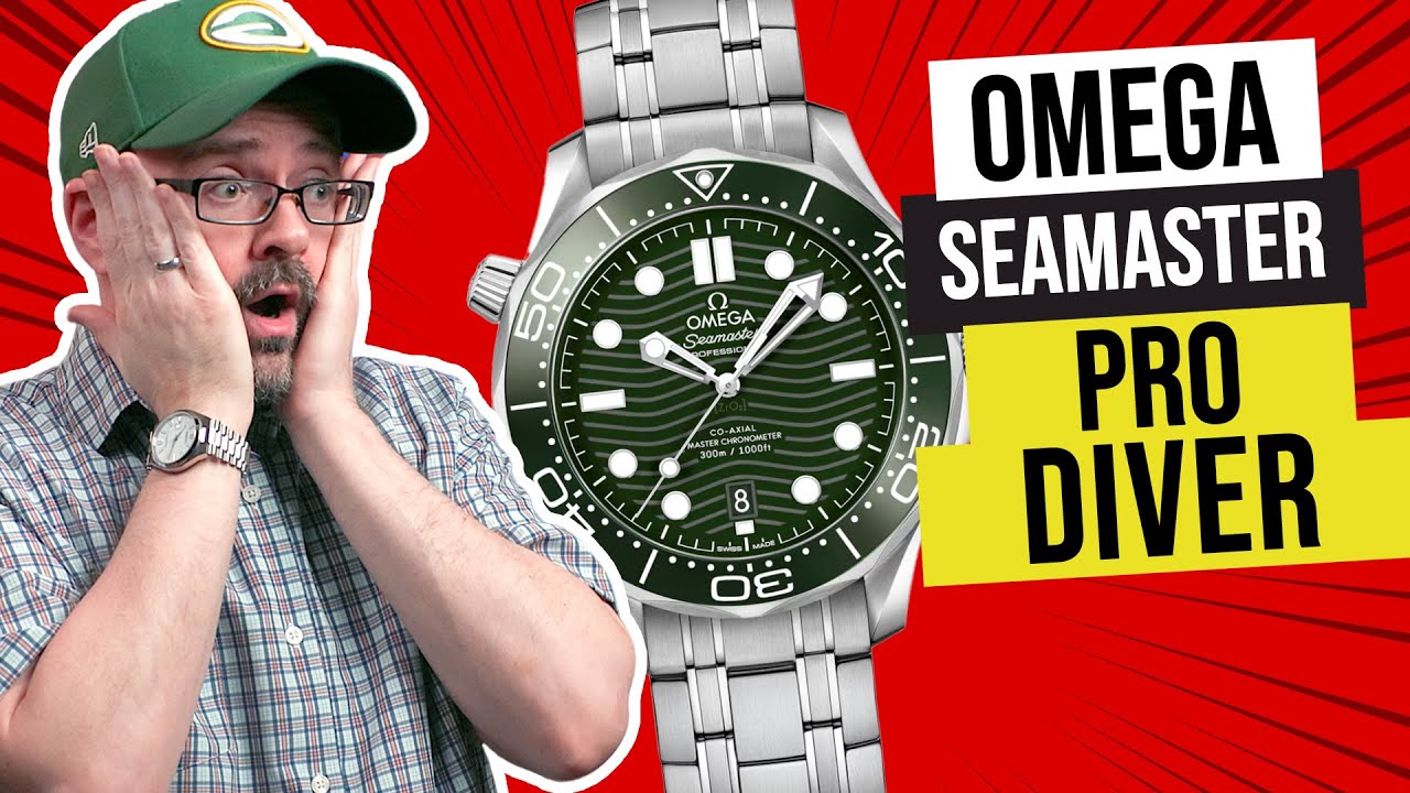 Omega Seamaster Diver 300M Professional Green Dial and Bezel Hands On