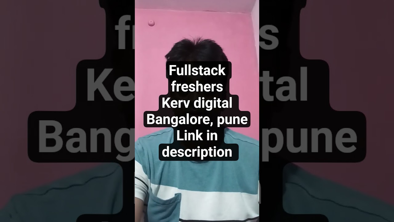 🚀 Full Stack Developer Jobs for Freshers | Kerv Digital India | Next.js + Node.js Role