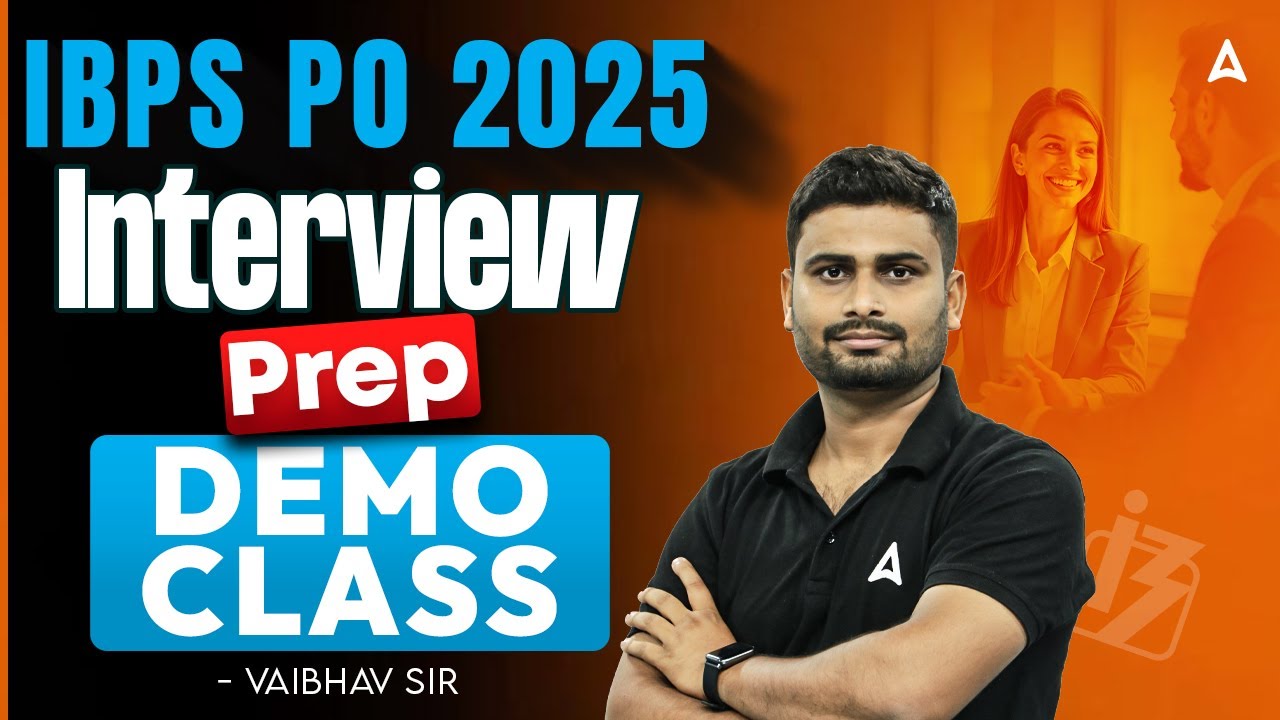 IBPS PO Interview Preparation 2025 | Crack IBPS PO Interview | Bank PO Interview By Vaibhav sir