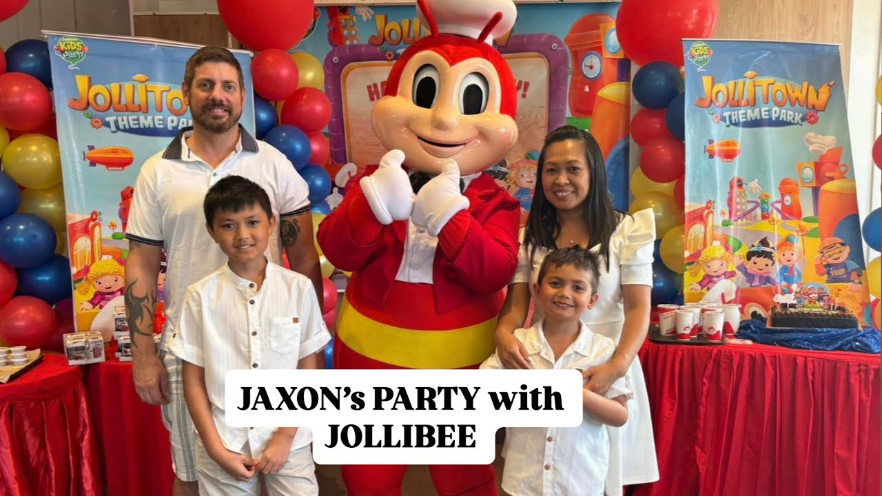 JAXON’s CHRISTENING / RECEPTION at JOLLIBEE Narvacan, Ilocos Sur, Philippines 