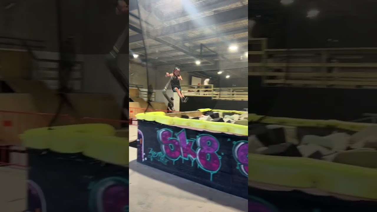 Alley Oops Foam Pit!🛹🤸🏽‍♂️