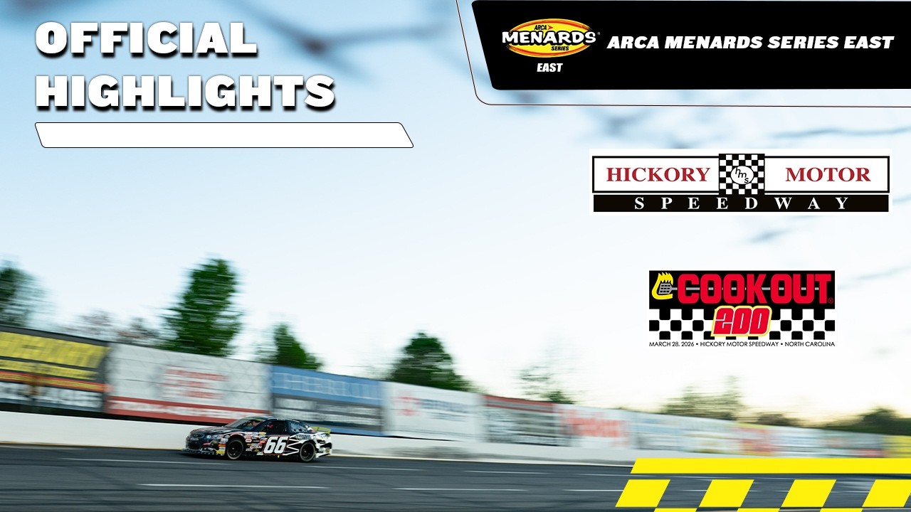 ARCA Menards Series East highlights: Cook Out 200 from Hickory Motor Speedway