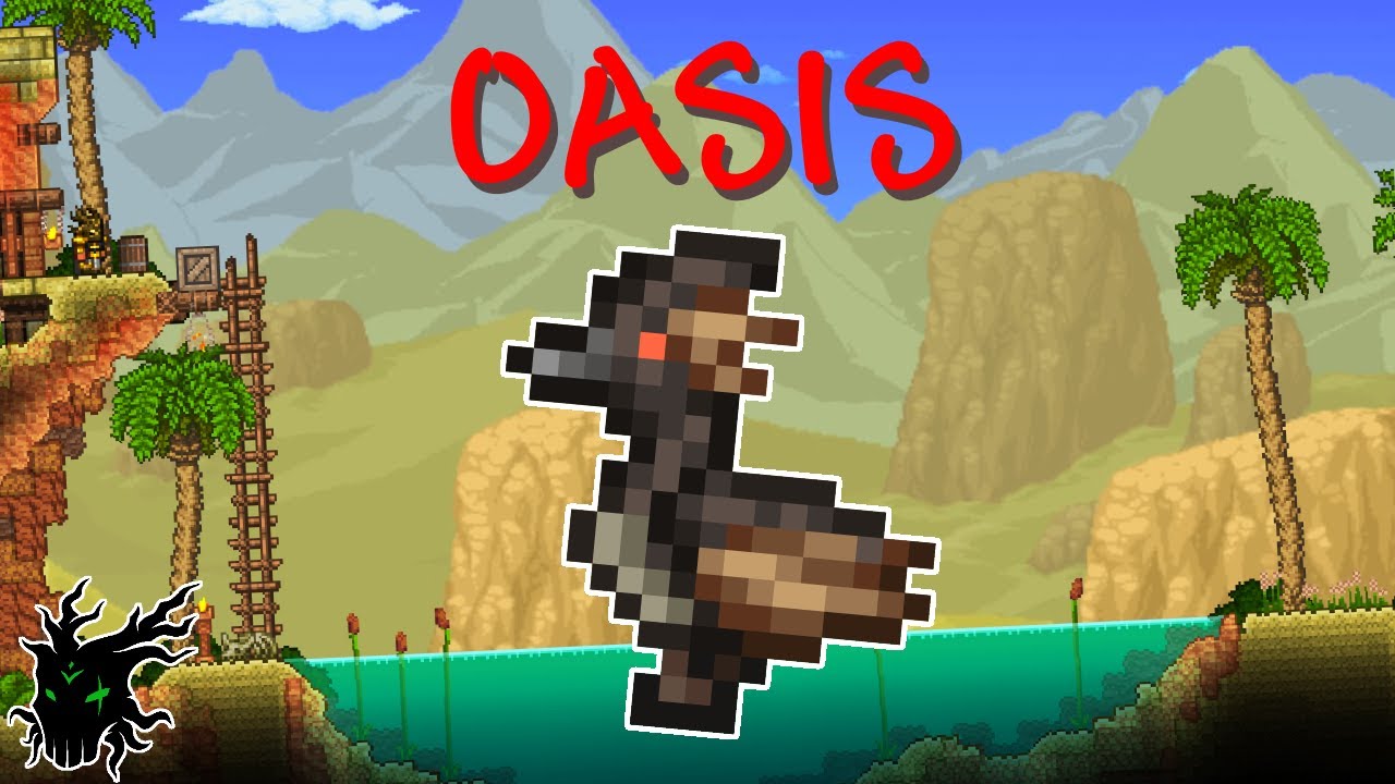 Terraria 1.4 Oasis Minibiome Build | Journey’s End