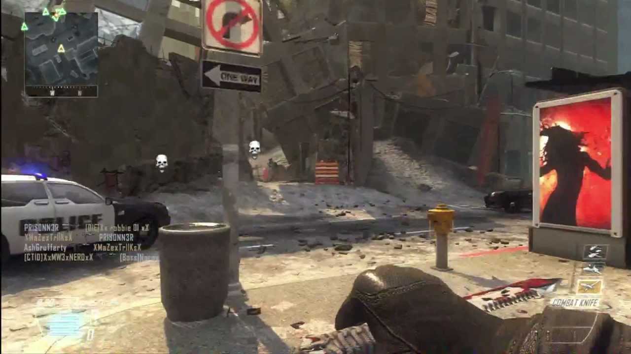 Black Ops 2 - Combat Knife Only Double Swarm