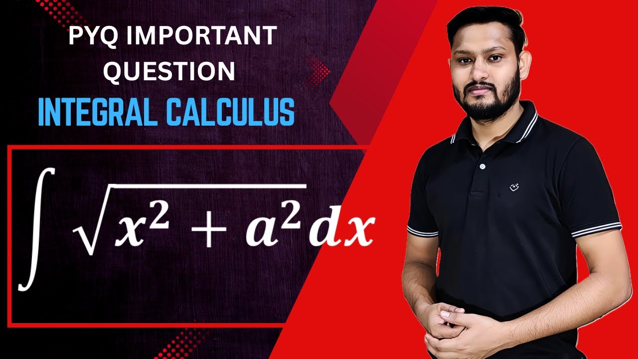 Integral of Root of x^2+a^2 | Integrate the Square Root of Quadratic | #sqrt(x^2+a^2)