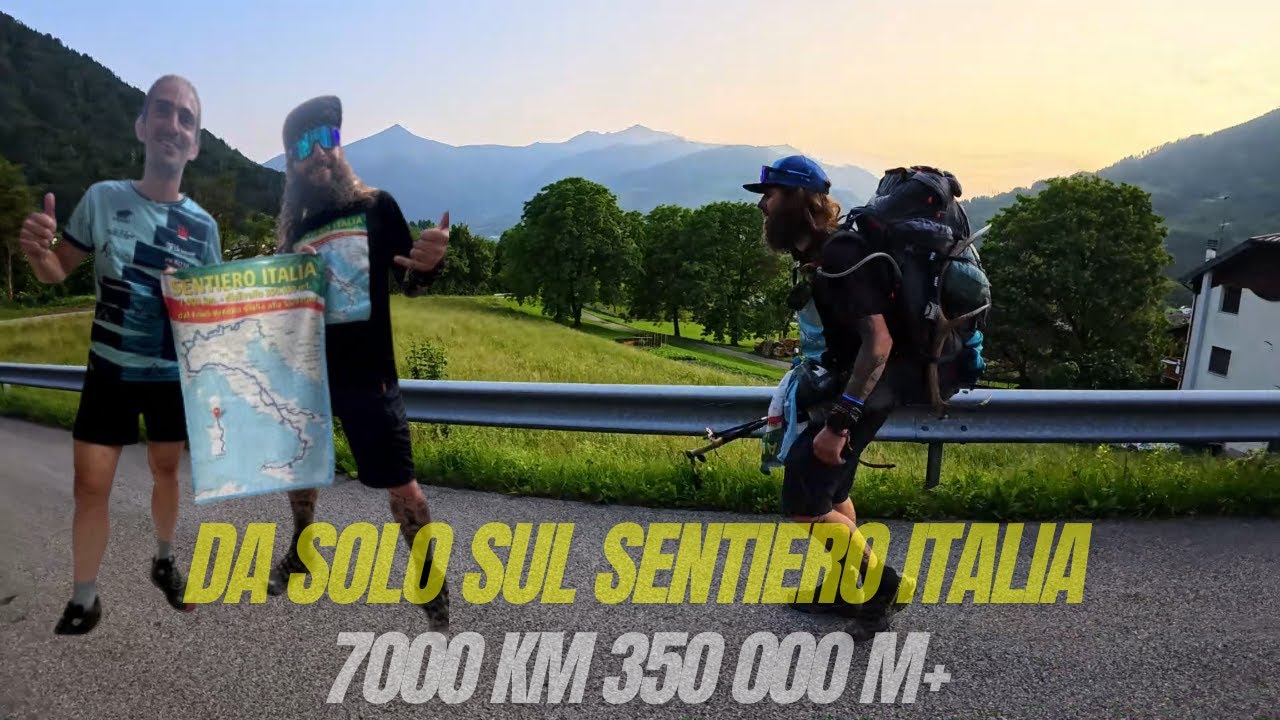 Da SOLO sul Sentiero Italia: Luca Terenziani, 7.000 km di pura follia! 🇮🇹 #TOP