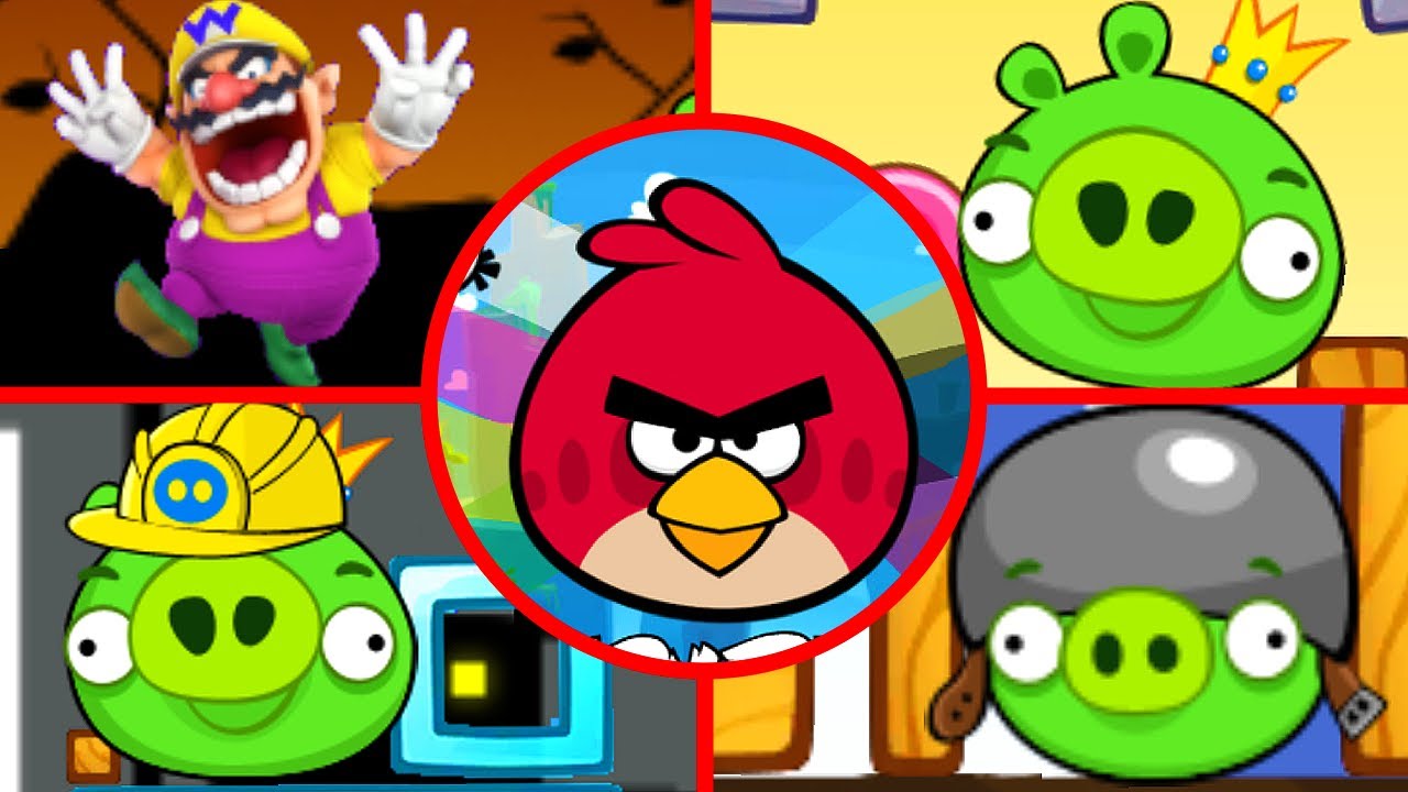 Angry Birds Origin! - All Bosses (Boss Fight) 1080P 60 FPS