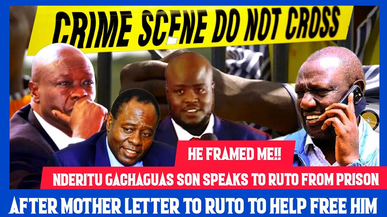 SYN NDERITU GACHAGUA ROZMAWIA Z RUTO Z WIĘZIENIA💔 Po liście matki do RUTO! Demaskuje GACHAGUĘ❓