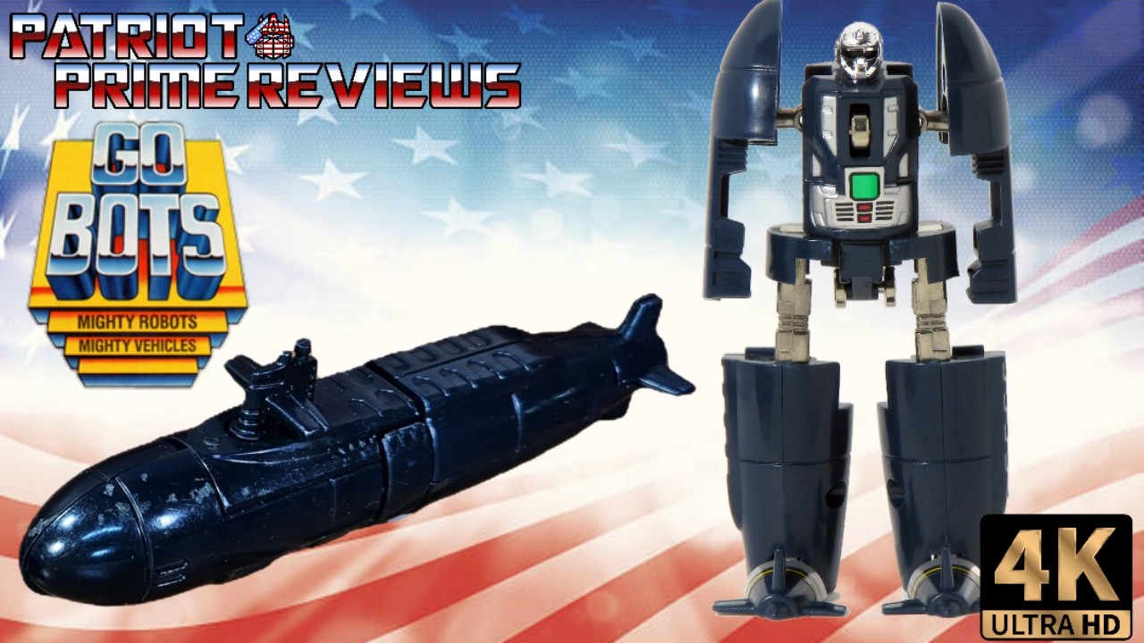 A Bot So Nice, They Named Him Twice. Patriot Prime Reviews 1984 GoBots Guardian Dive-Dive