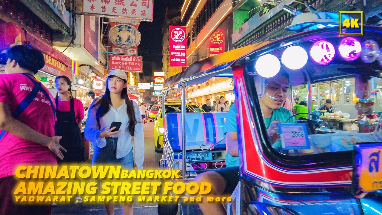 Bangkok's Chinatown Amazing street food! & shopping area!(NOV 2024)