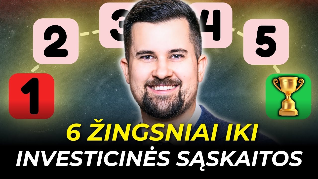 Kaip atsidaryti vertybinių popierių sąskaitą? | Investavimo pradžiamokslis #2