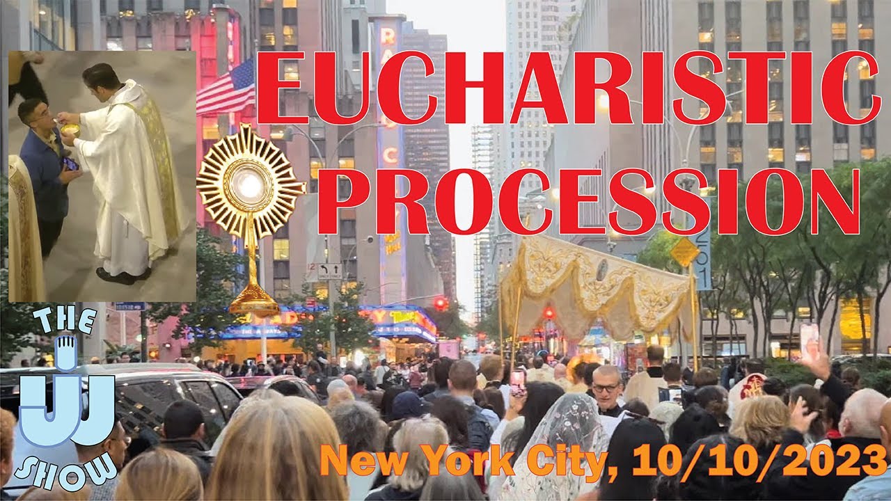 Eucharistic Procession in New York City. October 10th, 2023