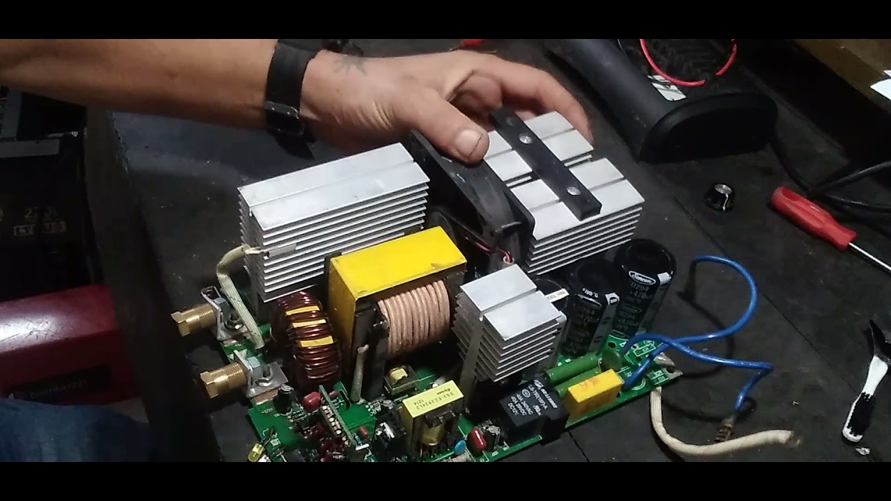 COMO FAZER MANUTENÇÃO  DE  INVERSORA DE SOLDA  SEM SER TROCANDO SO PEÇAS