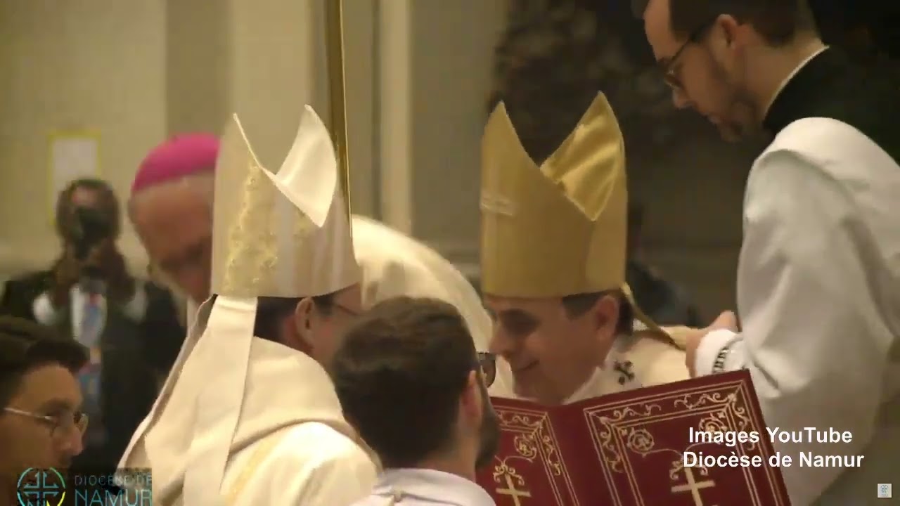 Célébration de l'ordination de Mgr Fabien Lejeusne
