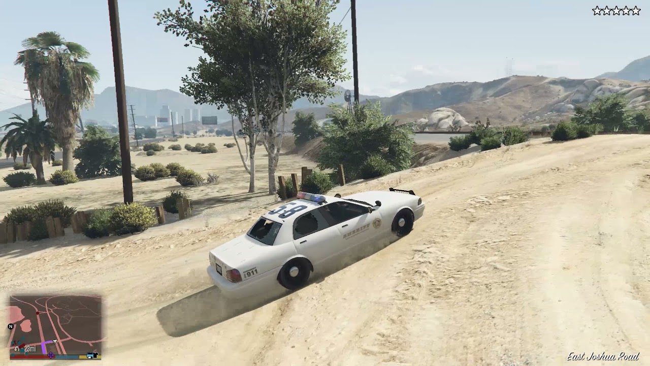 GTA 5 Michael has HAD ENOUGH   Train shootout 5 Star Escape